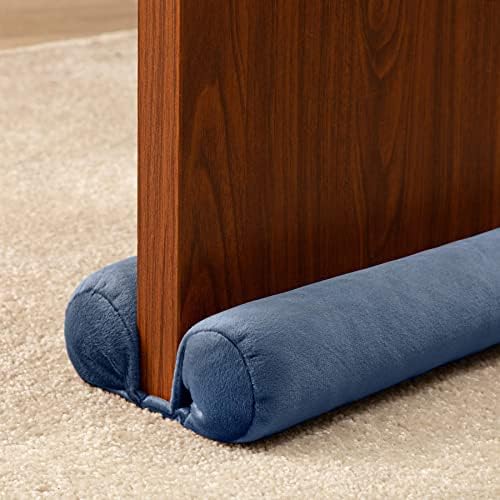 TumiMallody Draft Stopper Door Seal Weather Stripping Noise Blocker 36 Inch Blue
