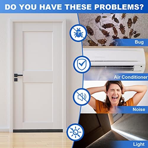 GWSNIO Door Draft Stopper 37 Inch Adjustable