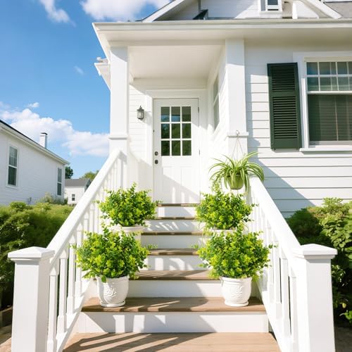 4PCS RAINFLOW Outdoor Faux Plants 133in Artificial Greenery