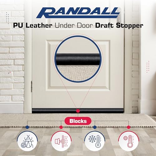 Randall Manufacturing Extreme Draft Stopper 36 Black