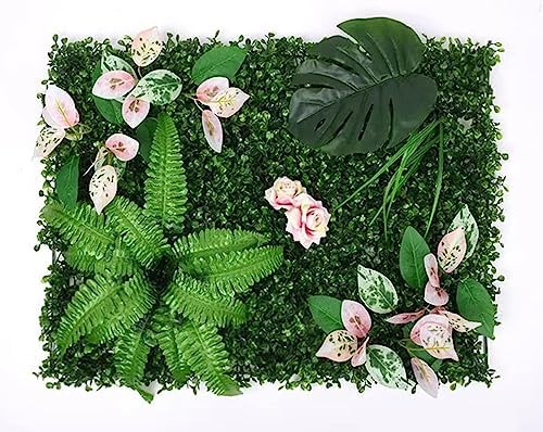 Kameiou 16x24 Inch Artificial Green Wall Panel with Privacy Fence Decor