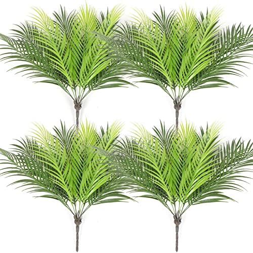 Faux Palm Leaves Artificial Plants for Home Decor