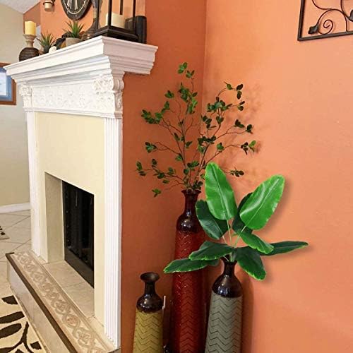 Fake Bird of Paradise Plant 30 Inch 2 Pack Artificial Tropical Plants