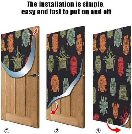 Susiyo Maya Inca Halloween Door Cover