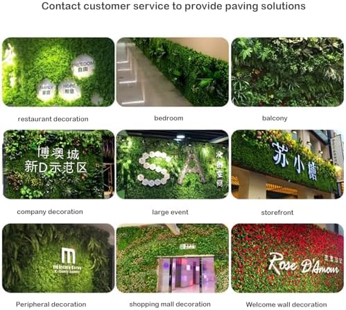 Artificial Boxwood Wall Panel for Indoor Outdoor Decor