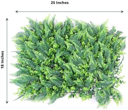 Efavormart 12 Sq Ft Artificial Greenery Panels Set