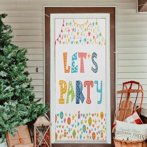 Susiyo Party Door Cover Stretch Fabric Backdrop 32x79 Inch