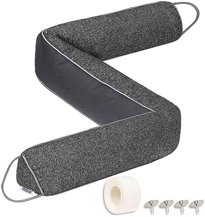 TORRAMI 32 Inch Heavy Draft Stopper Dark Gray