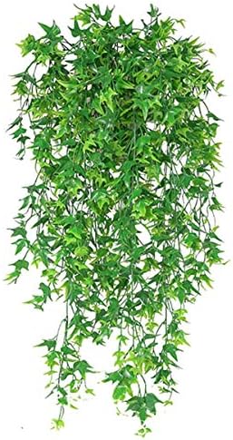CATTREE Artificial Hanging Vine 2 Pcs UV Resistant Plastic Ivy Garland for Indoor Outdoor Decor