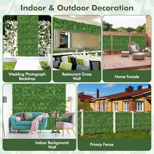 20x20 Artificial Grass Wall Panels for Home Decor and Parties