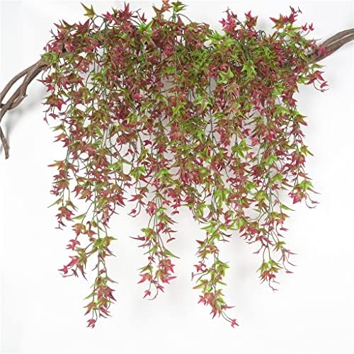 Red Artificial Hanging Vine Garland 2 pcs