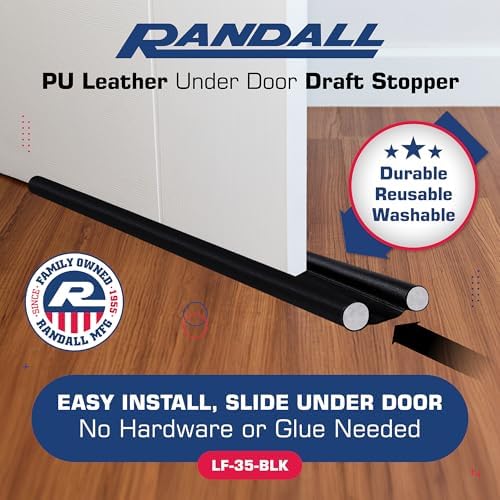 Randall Manufacturing Extreme Draft Stopper 36 Black