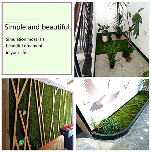 SCITOY Artificial Moss Wall Panel Decor