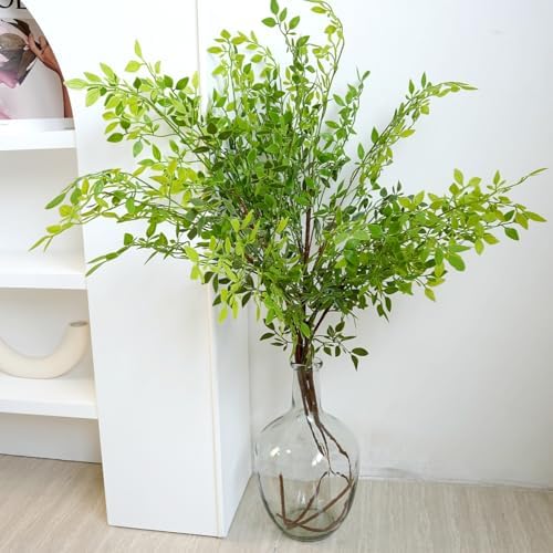 3PCS Artificial Plants Nandina Branches for Vase Decor