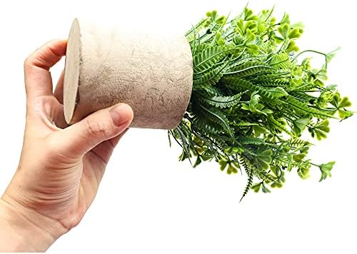 Fake Four Leaf Clover Plants for Home Office Desk Decor