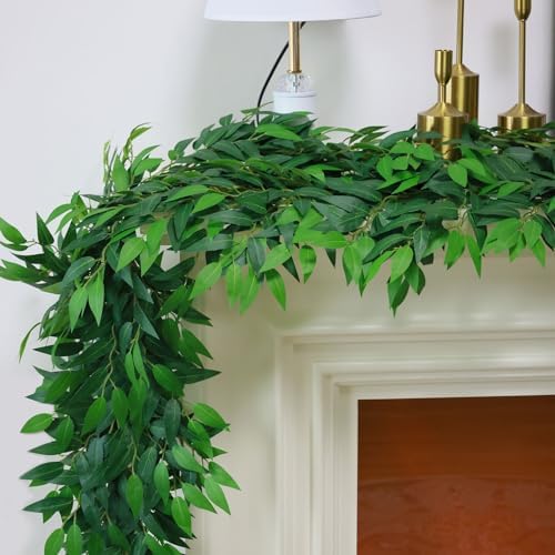 Mizii Artificial Vine Garland 35 Feet Realistic Greenery Decor