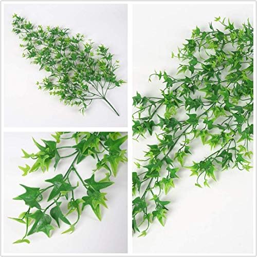 CATTREE Artificial Hanging Vine 2 Pcs UV Resistant Plastic Ivy Garland for Indoor Outdoor Decor