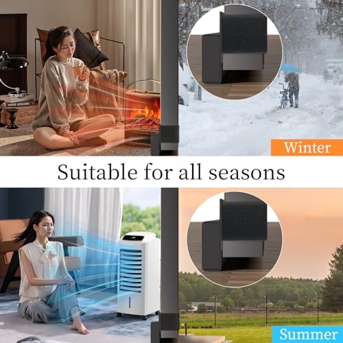 JUJIBL Door Draft Stopper 36 Inch Black