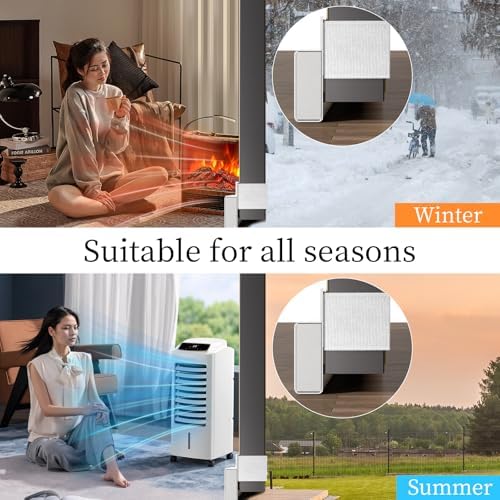 JUJIBL Door Draft Stopper 32 Inch White