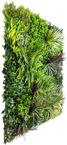 Luxury Urban Greenery Artificial Wall Panels 40x40 Inches