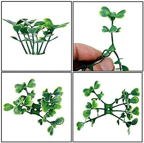 2PCS Artificial Boxwood Plants Green Wall Decor