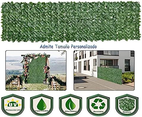 Artificial Ivy Privacy Fence Screen 15x14m