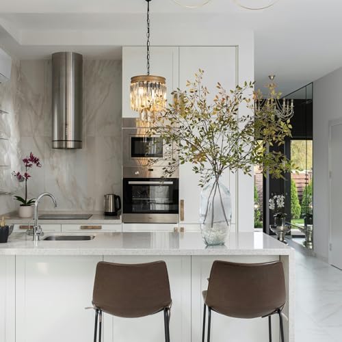 Uqueeten Artificial Greenery Stems 433 Inch Nandina Branches for Vase and Home Dcor