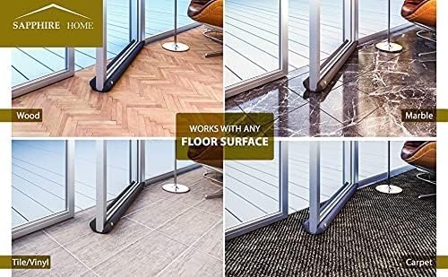 Sapphire Home Door Draft Stopper Waterproof Grey