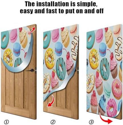 Susiyo Halloween Door Decoration 32x79 In