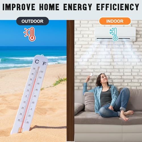 Pickmesh 4 Pcs Adjustable Storm Door Bottom Sweep 36 Inch White