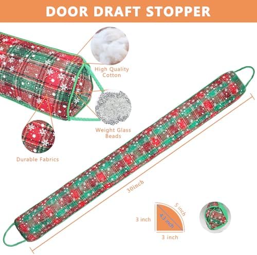 Triangle Under Door Draft Stopper 30 Inches for Soundproof and Air Seal