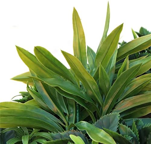 ULAND 40x40 Artificial Greenery Hedge Wall Decor