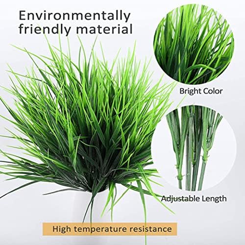 CUCUFA 16 Inch Artificial Wheat Grass 10PCS for Home Decor