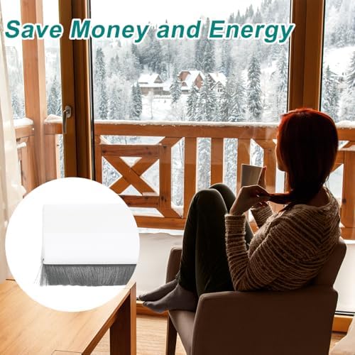 Uxcell 2 Pcs Door Sweep 14 x 40 Cold Heat Noise Blocker