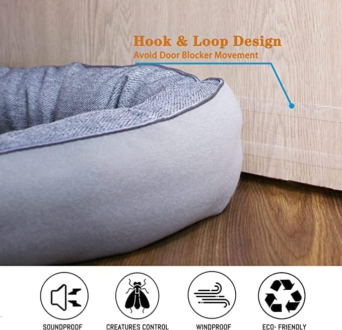 TORRAMI 38 Inch Door Draft Stopper Insulation Guard