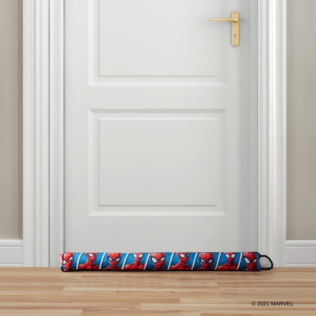 Spider-Man Draft Guard - Marvel Official Decorative Weighted Plush Door Cover