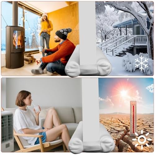 Yieldranger Under Door Gap Filler Adjustable Draft Stopper for Bottom of Doors