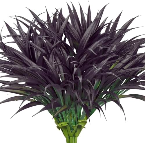 Ouddy Decor 20 Pcs Artificial Plants UV Resistant for Indoor Outdoor Home Decor