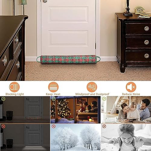 Triangle Under Door Draft Stopper 30 Inches for Soundproof and Air Seal