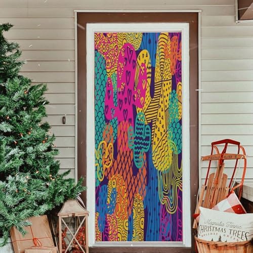 Susiyo Cute Cactus Halloween Door Decoration