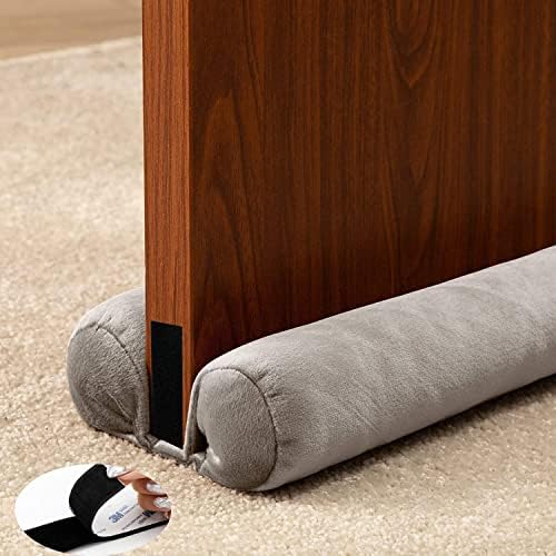 DreamQuil Twin Door Draft Stopper with Velcro
