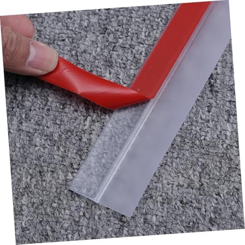 4pcs Transparent Under Door Draft Stopper Seal Soundproof Weather Stripping for Doors