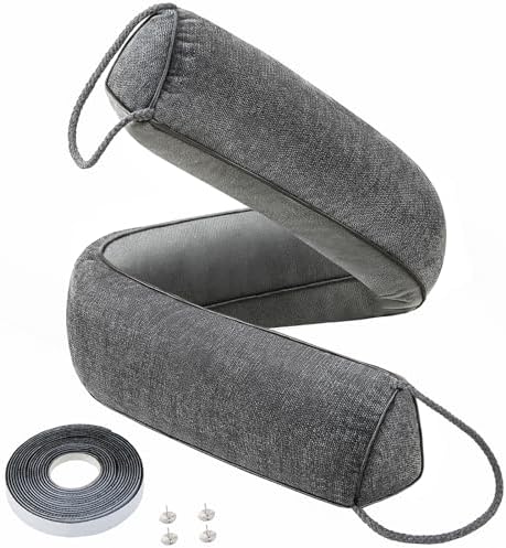KingBaas Door Sweep Weather Stripping 36 Inch Cold Air Blocker