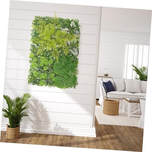 PRETYZOOM Artificial Grass Wall Panels for Home Decor and Events