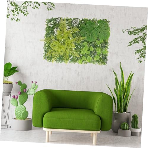 PRETYZOOM Artificial Grass Wall Panels for Home Decor and Events