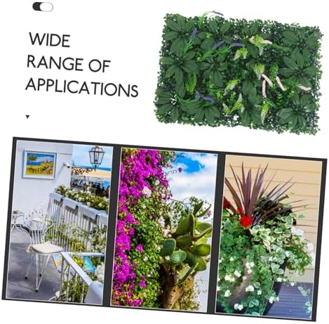 Ciieeo Artificial Hedge Wall Panel for Outdoor Decor
