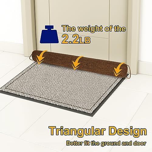NABOWAN 30 Inch Weighted Draft Stopper Door Blocker