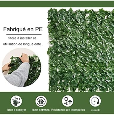 Artificial Ivy Privacy Fence Screen 15x14m