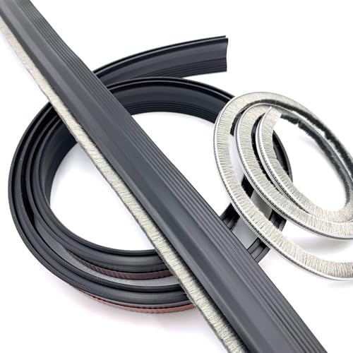 2Pack SilentGuard Pro Door Seal with Brush Tech - Noise Reduction and Energy Efficiency