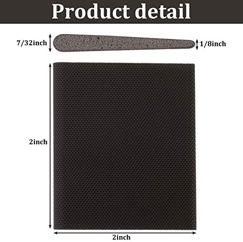 Jetec 14-Piece Door Corner Seals Weather Stripping Foam Draft Stopper